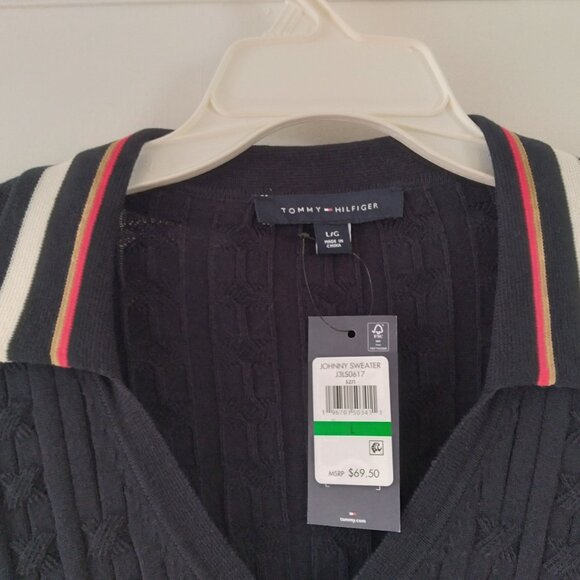NWT Tommy Hilfiger Johnny Sweater size L - Picture 3 of 6